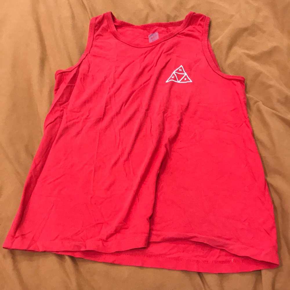 Huf red men’s tank top size small